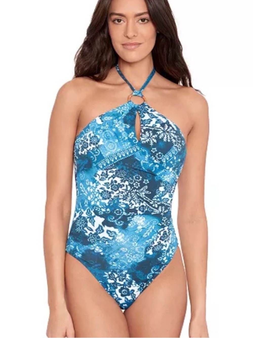 Halter One-Piece Swimsuit